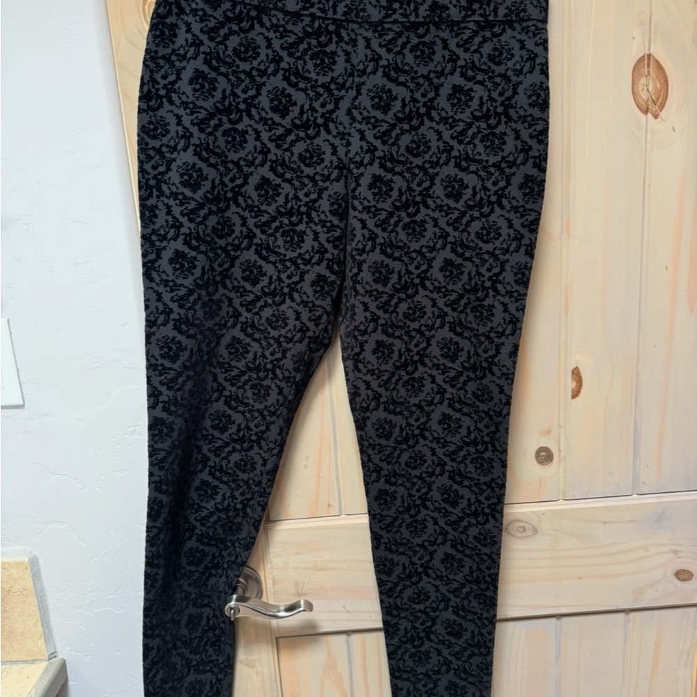 Gray and Black Patterned Leggings
NEVER WORN - Picture 3 of 4